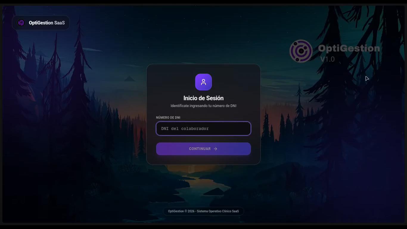 Portada de demostración del software para ópticas OptiGestion